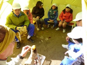 Ａ小　焼きいもパーティ⑤